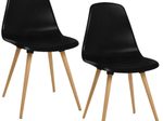 Topstar Besucherstuhl T 2020 sw/Holz