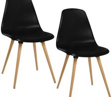 Topstar Besucherstuhl T 2020 sw/Holz