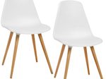 Topstar Besucherstuhl T 2020 weiß/Holz