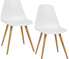 Topstar Besucherstuhl T 2020 weiß/Holz