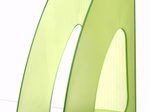 HAN Stehsammler antistatisches, schwermetallfreies Polystyrol grün-transparent , DIN C4
