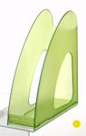 HAN Stehsammler antistatisches, schwermetallfreies Polystyrol grün-transparent , DIN C4