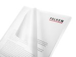 FALKEN Sichthüllen DIN A4 genarbt 0.09 mm