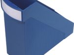 helit Stehsammler Kunststoff blau , DIN A4