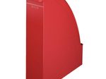 LEITZ Stehsammler Polystyrol rot , DIN A4