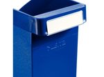 LEITZ Stehsammler Polystyrol blau , DIN A4