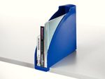 LEITZ Stehsammler Polystyrol blau , DIN A4
