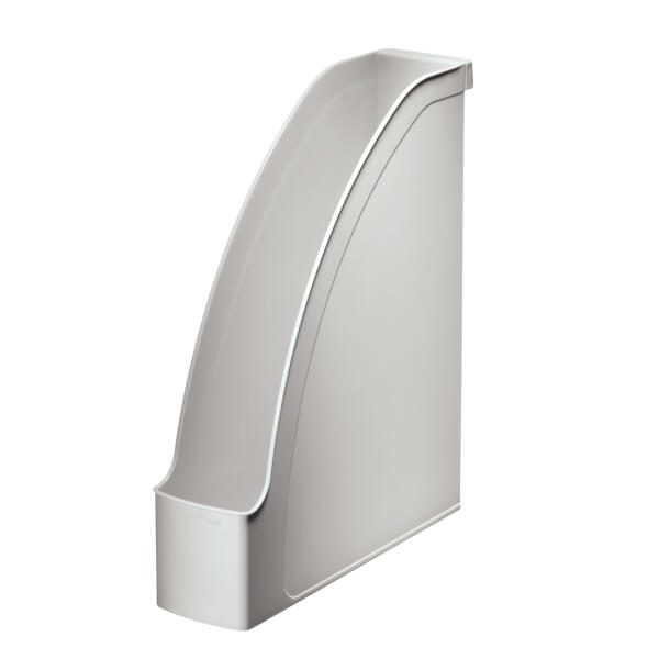 LEITZ Stehsammler Polystyrol grau , DIN A4