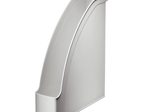 LEITZ Stehsammler Polystyrol grau , DIN A4
