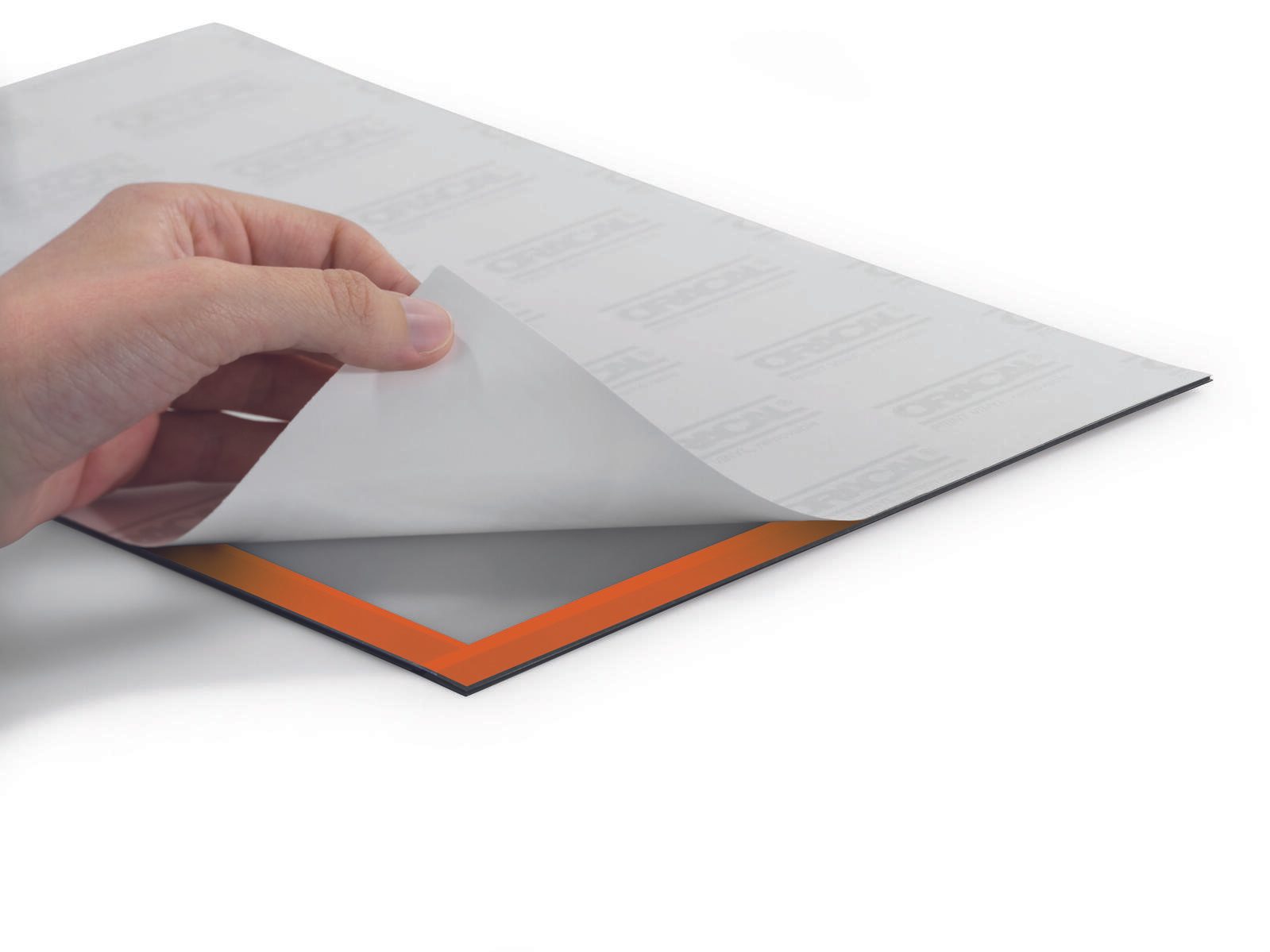 DURABLE Magnetrahmen selbstklebend A4 orange