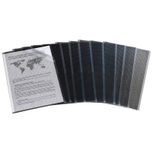 HIDENTITY® Sichthüllen DIN A4 glatt 0.12 mm