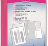 VELOFLEX Schnellhefter DIN A4 überbreit PVC pink