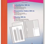 VELOFLEX Schnellhefter DIN A4 überbreit PVC orange