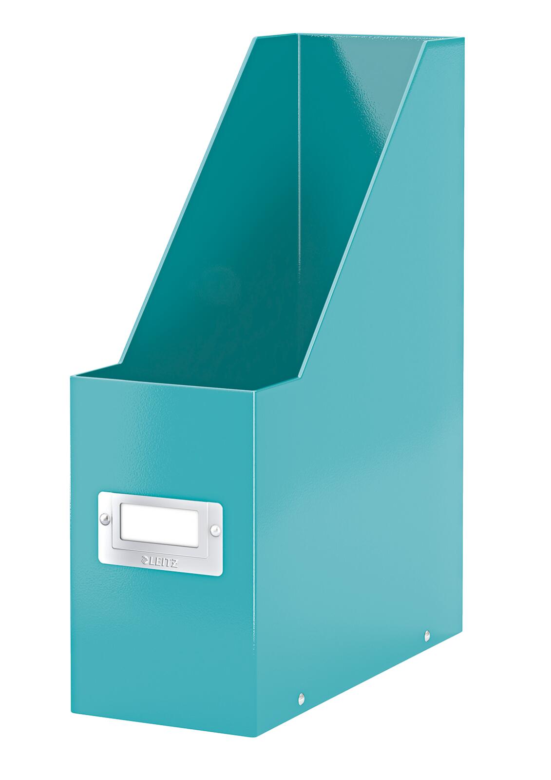 LEITZ Stehsammler Karton, 1.200 g/qm eisblau , DIN A4