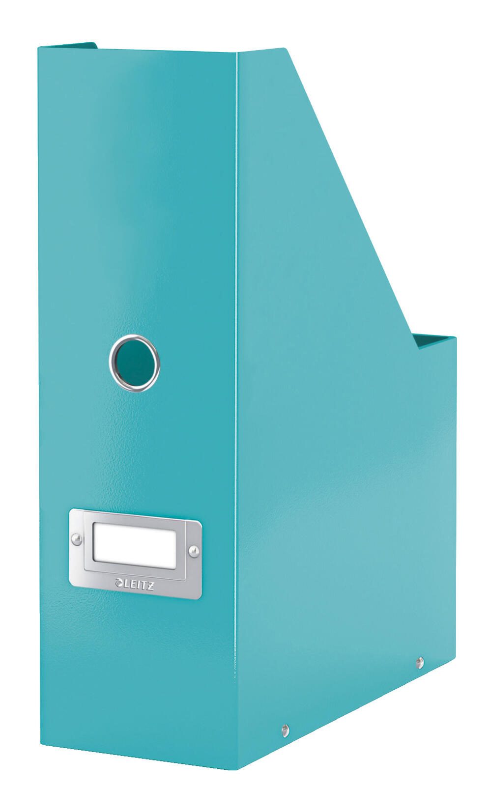 LEITZ Stehsammler Karton, 1.200 g/qm eisblau , DIN A4