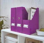 LEITZ Stehsammler Karton, 1.200 g/qm violett , DIN A4