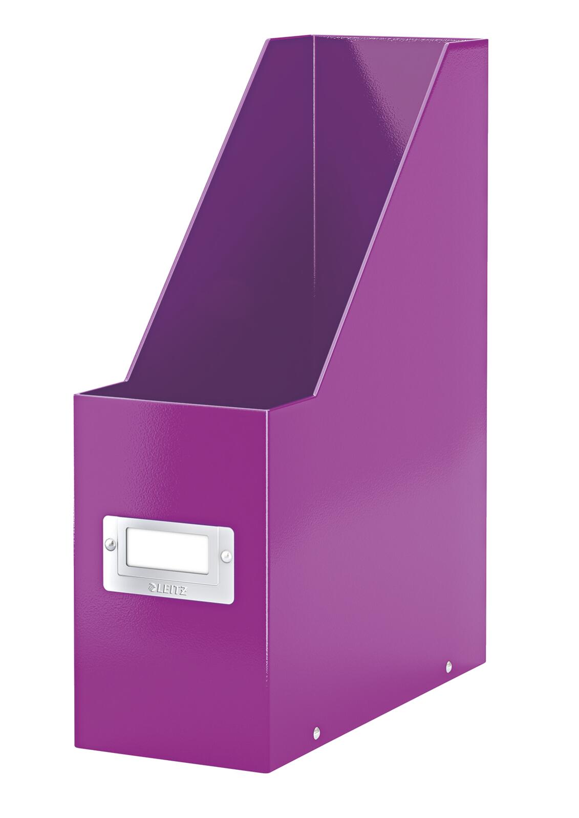 LEITZ Stehsammler Karton, 1.200 g/qm violett , DIN A4