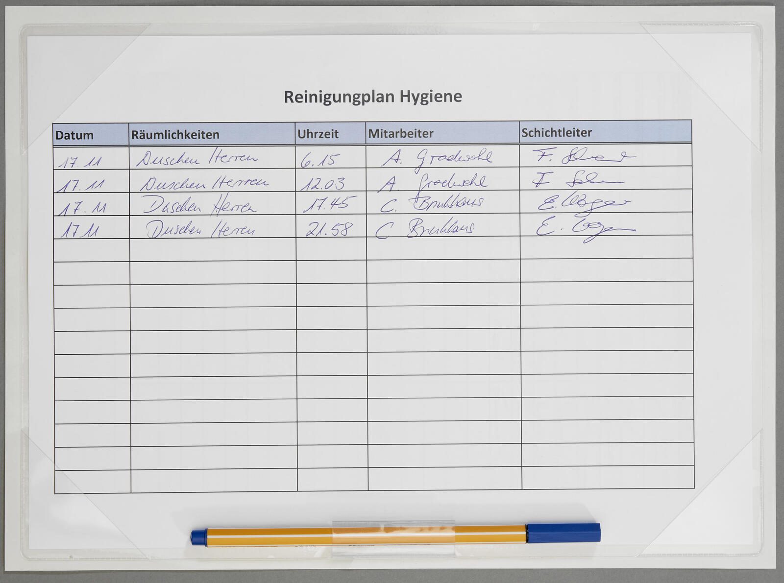 tarifold Dokumentenhüllen selbstklebend A4 transparent