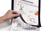 DURABLE Magnetrahmen selbstklebend A4 schwarz