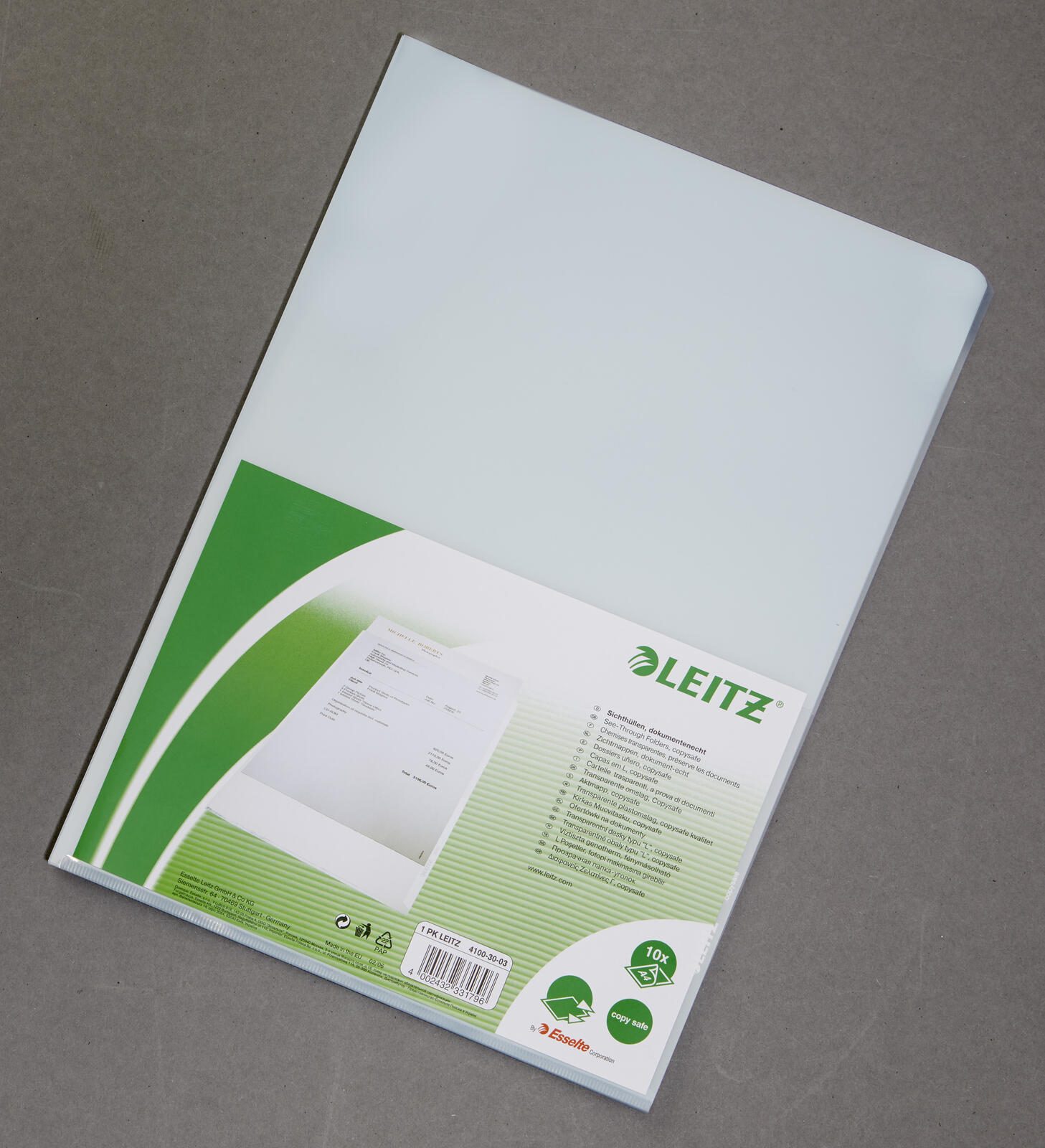 LEITZ Sichthüllen DIN A4 glatt 0.15 mm
