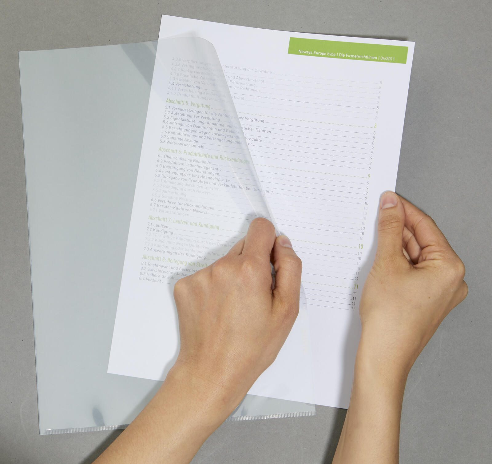 LEITZ Sichthüllen DIN A4 glatt 0.15 mm