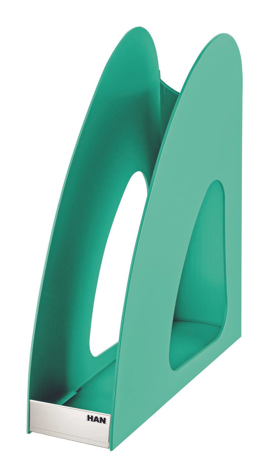 HAN Stehsammler antistatisches, schwermetallfreies Polystyrol jade grün , DIN C4