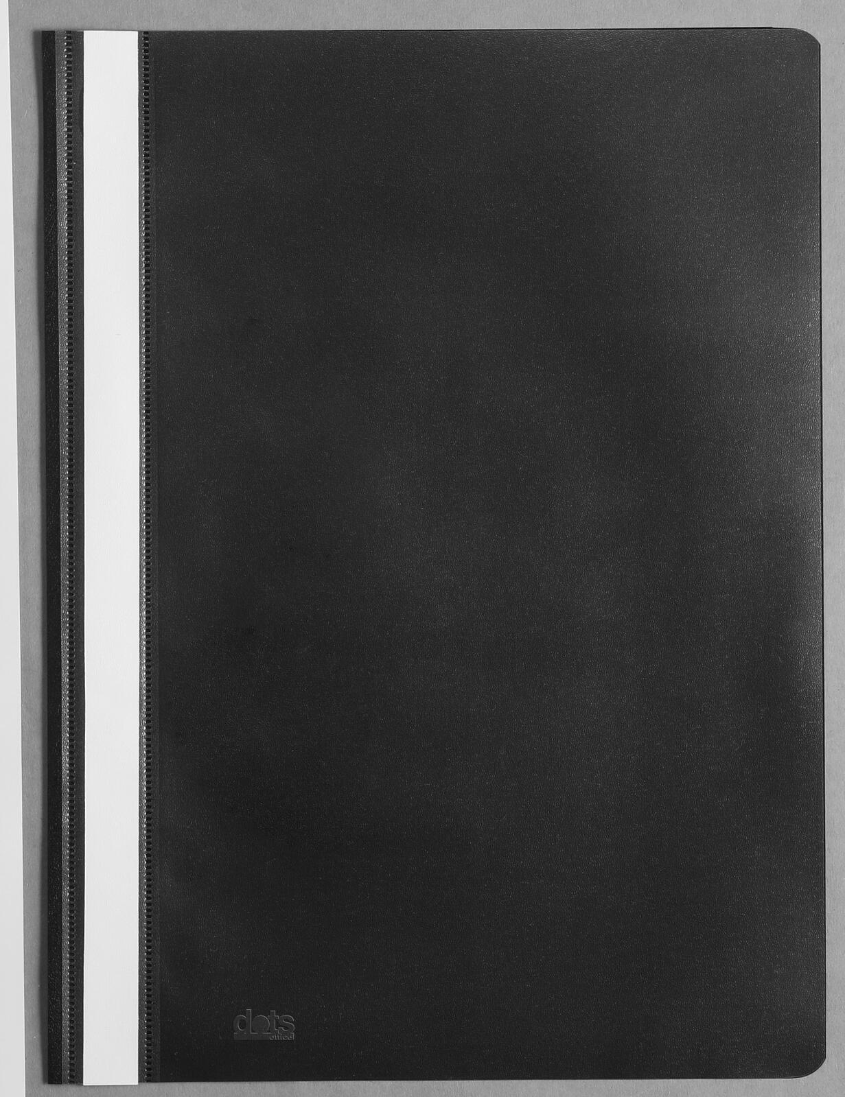 dots Schnellhefter DIN A4 Polypropylen (PP) schwarz