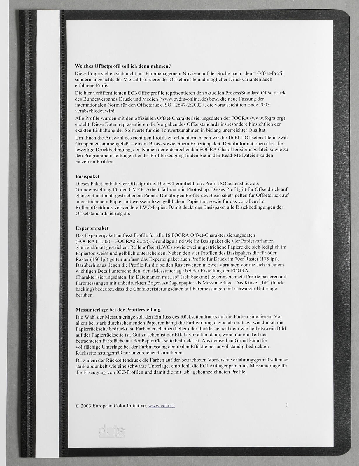 dots Schnellhefter DIN A4 Polypropylen (PP) schwarz
