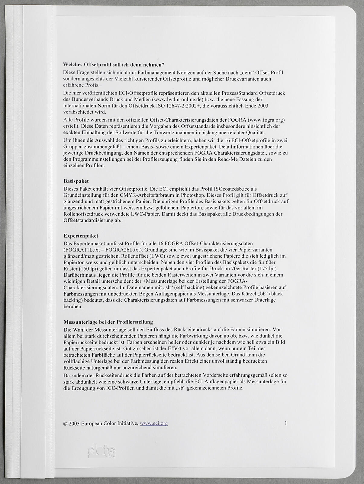 dots Schnellhefter DIN A4 Polypropylen (PP) weiß
