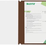 LEITZ Schnellhefter DIN A4 PVC braun