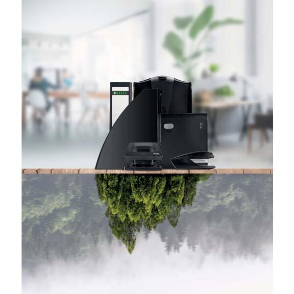 LEITZ Stehsammler recycelter Kunststoff schwarz , DIN A4