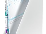 LEITZ Stehsammler Polystyrol perlweiß/eisblau , DIN A4
