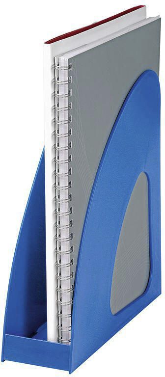 HAN Stehsammler antistatisches, schwermetallfreies Polystyrol blau , DIN C4