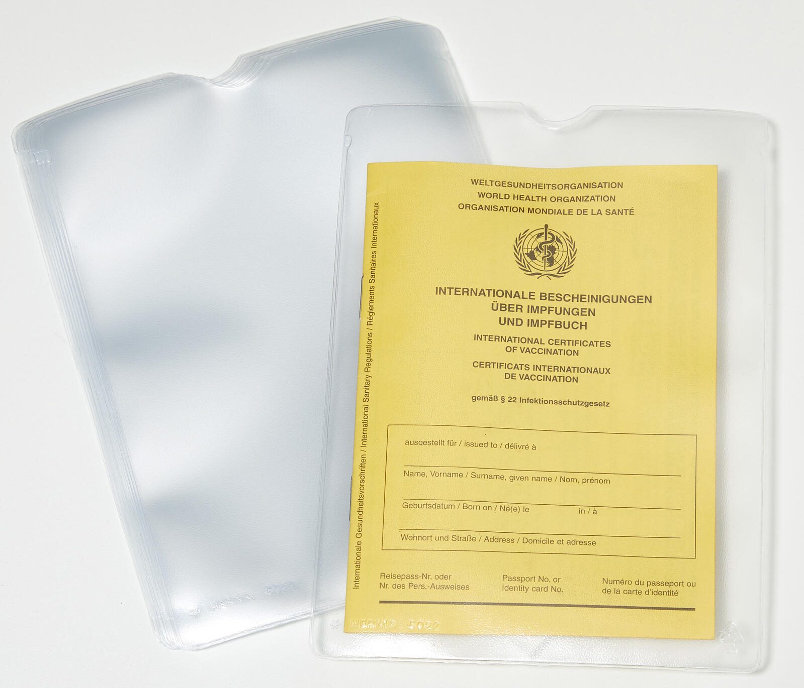 HERMA Dokumentenhüllen A6 transparent