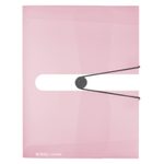 herlitz Heftbox 4 cm DIN A4 transparent rosé