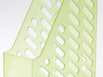 Stehsammler Polystyrol grün-transparent , DIN C4