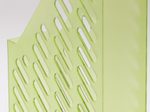 Stehsammler Polystyrol grün-transparent , DIN C4