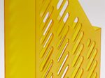 Stehsammler Polystyrol orange-transparent , DIN C4