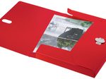 LEITZ Heftbox 4 cm DIN A4 rot