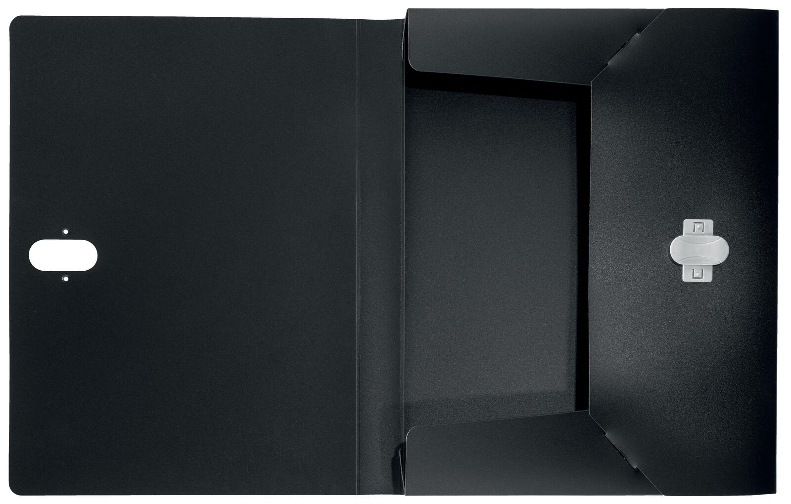 LEITZ Heftbox 4 cm DIN A4 schwarz
