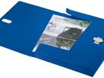 LEITZ Heftbox 4 cm DIN A4 blau