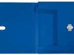 LEITZ Heftbox 4 cm DIN A4 blau