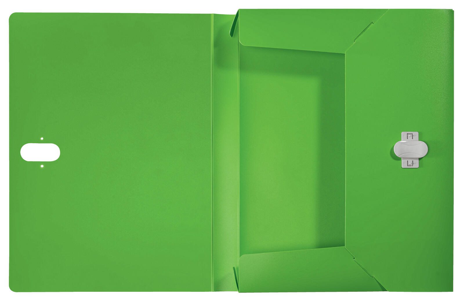 LEITZ Heftbox 4 cm DIN A4 grün