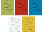 herlitz Schnellhefter DIN A4 Stabiler Manila-Karton grün, rot, blau, weiß, gelb