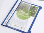 LEITZ Schnellhefter A5 Polypropylen (PP) blau