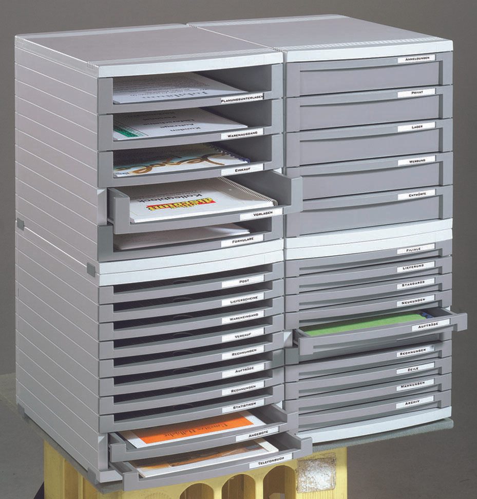 HAN Schubladenbox 1505-0-19  DIN B4 30,0 x 38,2 x 30,7 cm