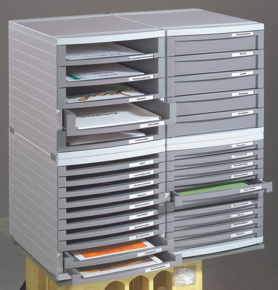 HAN Schubladenbox 1505-0-19  DIN B4 30,0 x 38,2 x 30,7 cm