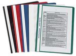Schnellhefter DIN A4 Polypropylen (PP) 10x schwarz, rot, dunkelblau, weiß und grün