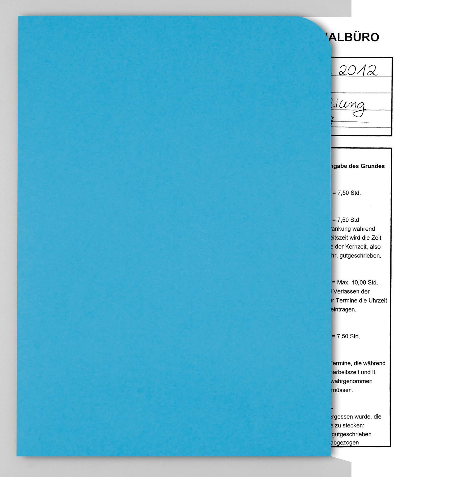 ELCO Sichthüllen DIN A4 intensivblau