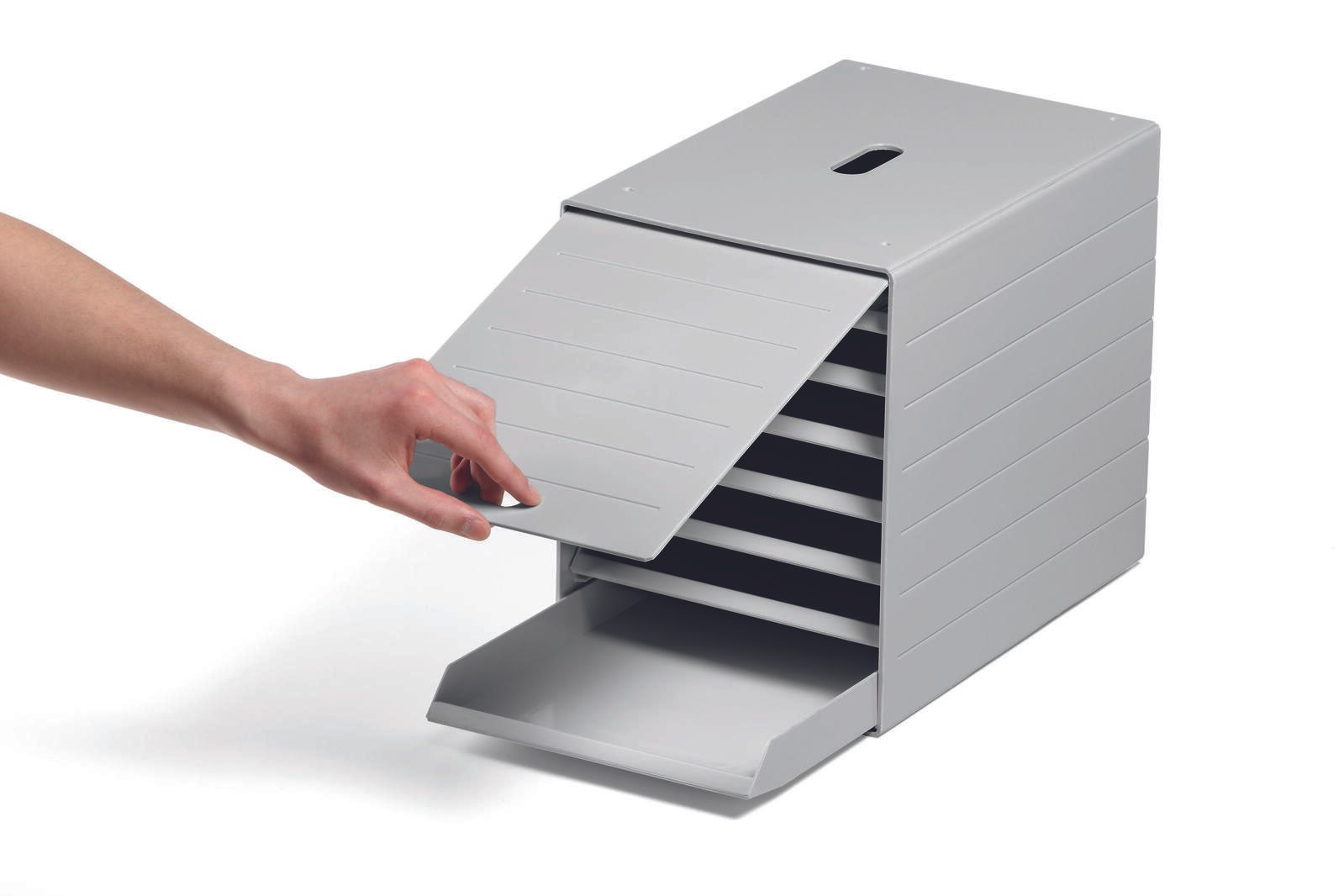 DURABLE Schubladenbox 1712001050  DIN C4 25,0 x 36,5 x 32,2 cm